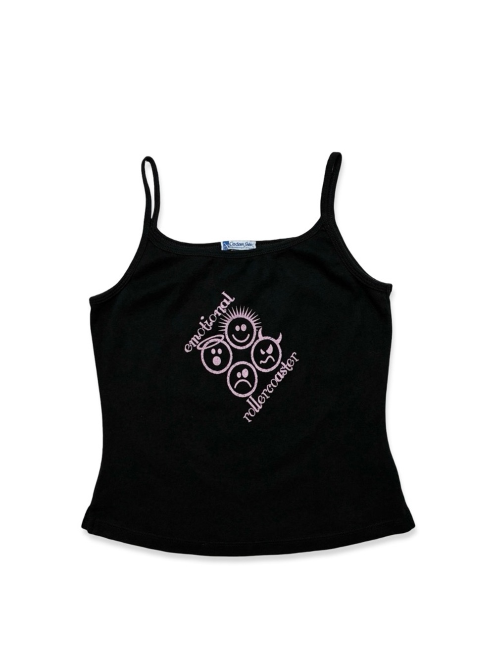 Cedar Point Vintage Y2K Emotional Rollercoaster Spaghetti Strap Tank Top
